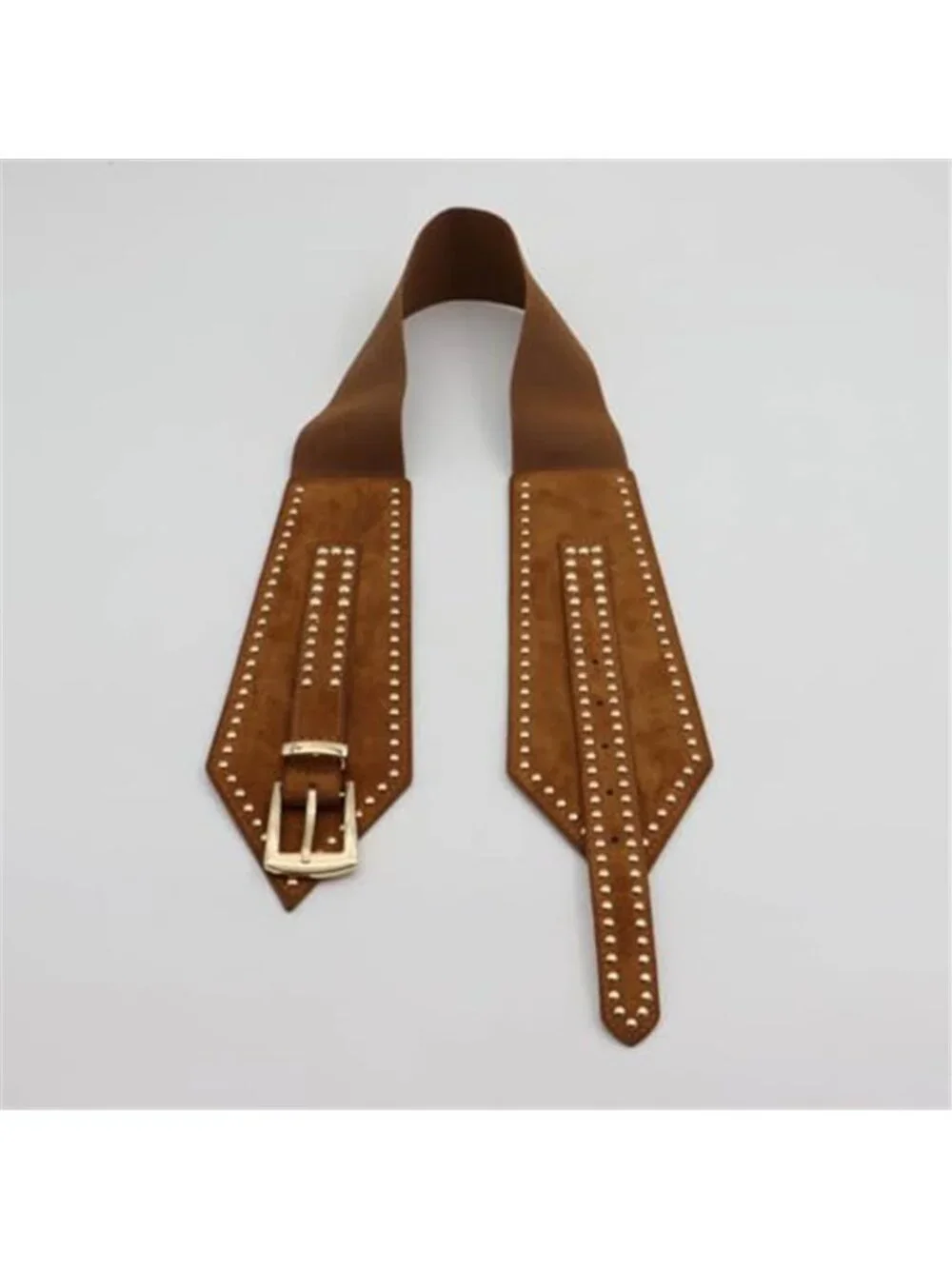Women's Wide Elastic Belt Chunky Stretchy Thick Belt